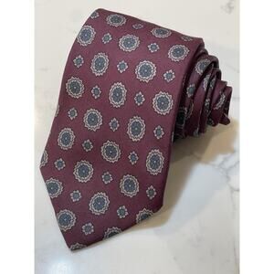 Vintage Oxford Shop Nashville Silk Tie Made in USA 58 x 3.5 Classic Traditional